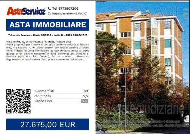 appartamento in vendita a Pescara in zona San Donato