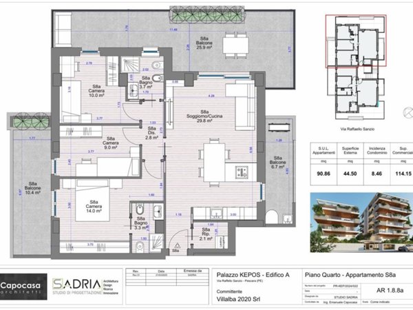 appartamento in vendita a Pescara