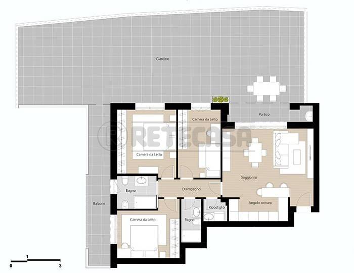 appartamento in vendita a Pescara in zona Ospedale