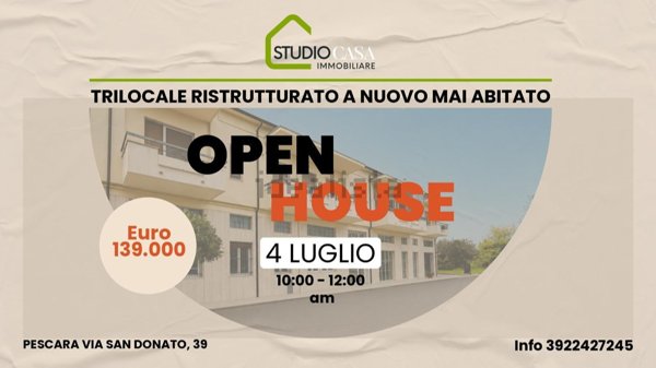 appartamento in vendita a Pescara in zona Stadio