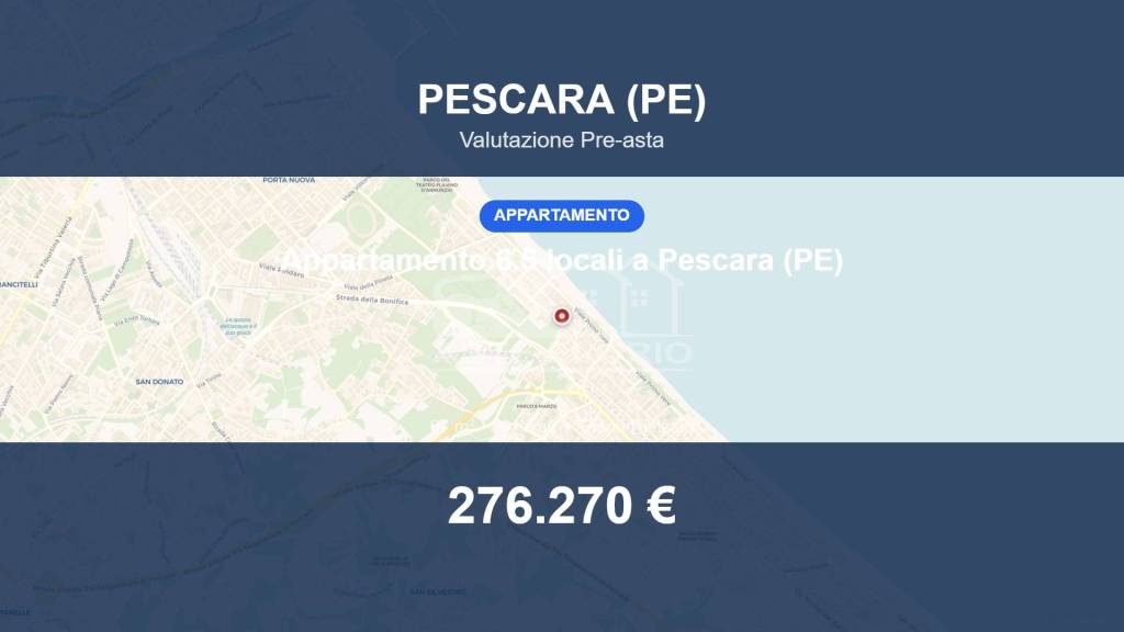 appartamento in vendita a Pescara in zona Pineta
