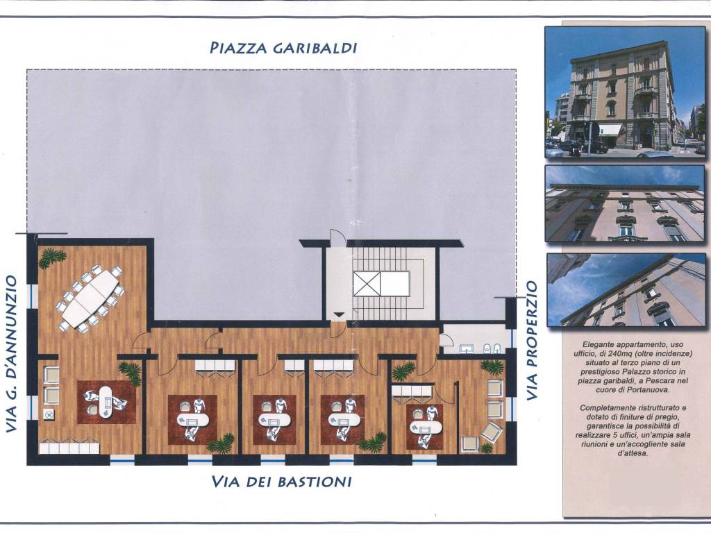 appartamento in vendita a Pescara in zona Porta Nuova
