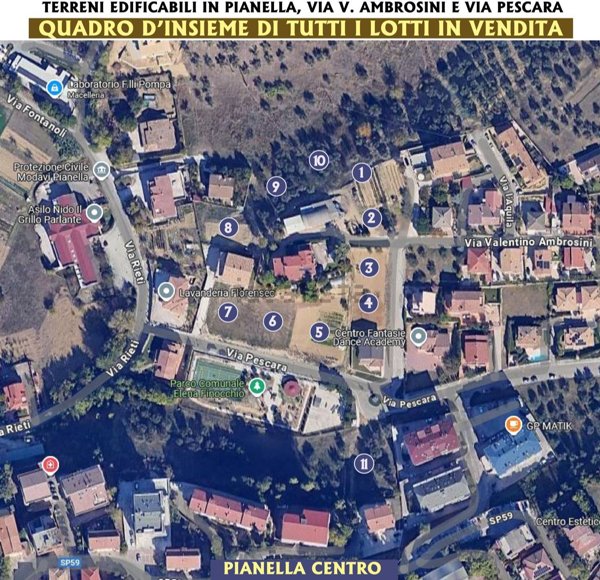 terreno edificabile in vendita a Pianella