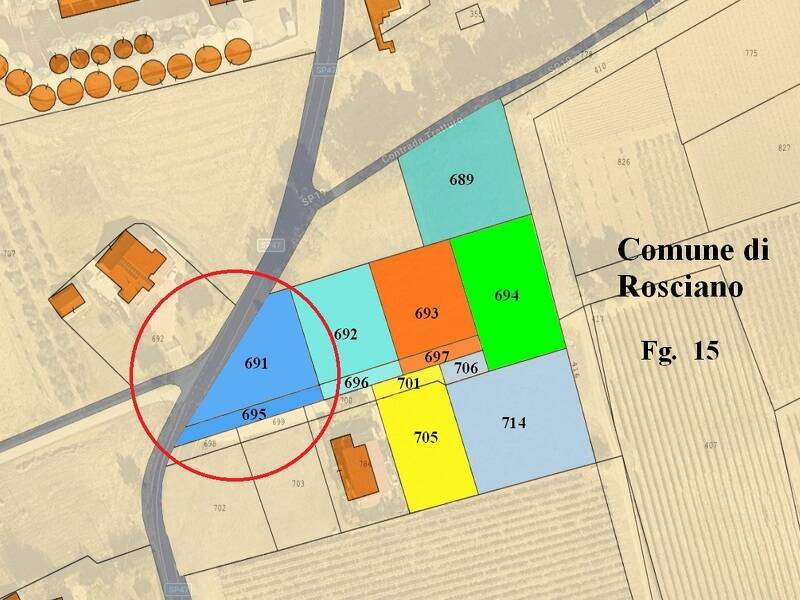 terreno edificabile in vendita a Rosciano