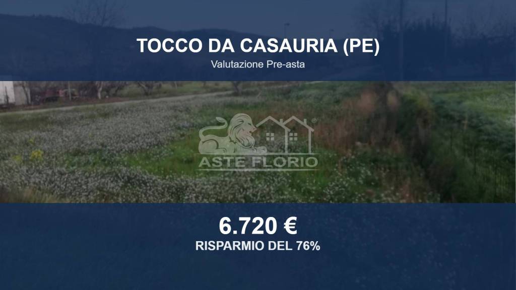 terreno in vendita a Tocco da Casauria in zona Fràncoli