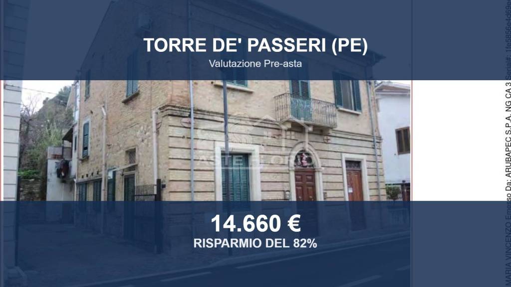 appartamento in vendita a Torre de' Passeri