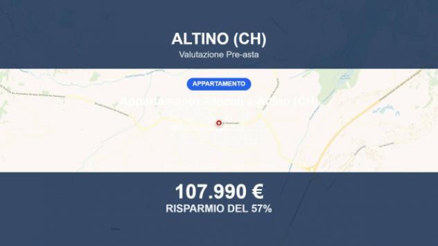 appartamento in vendita ad Altino in zona Luzio