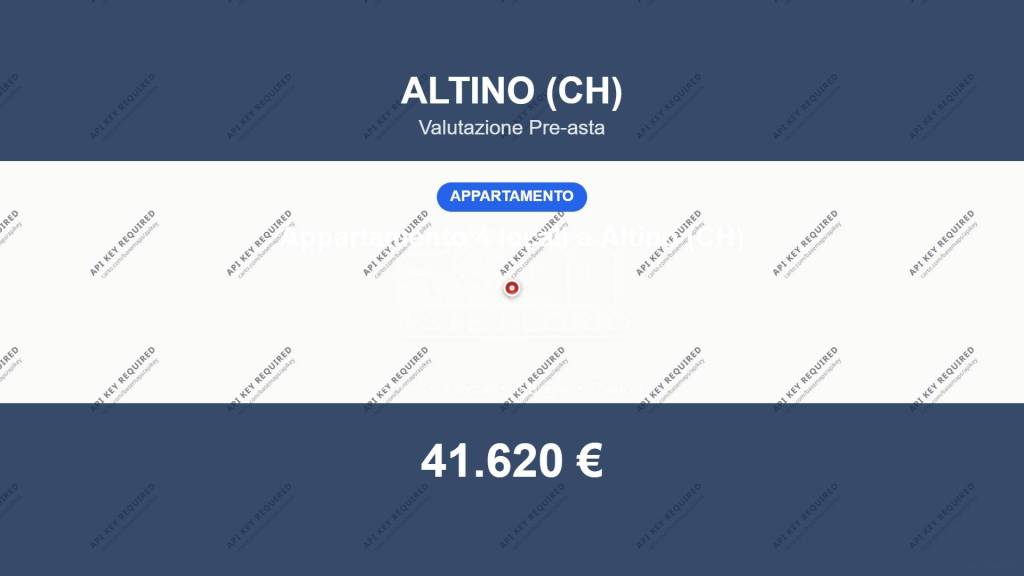 appartamento in vendita ad Altino in zona Luzio