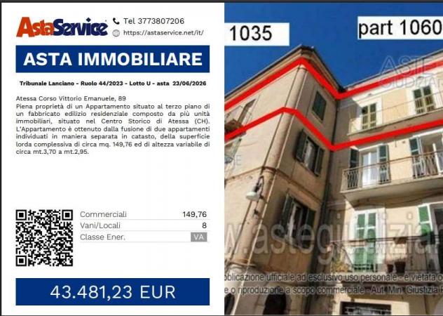appartamento in vendita ad Atessa