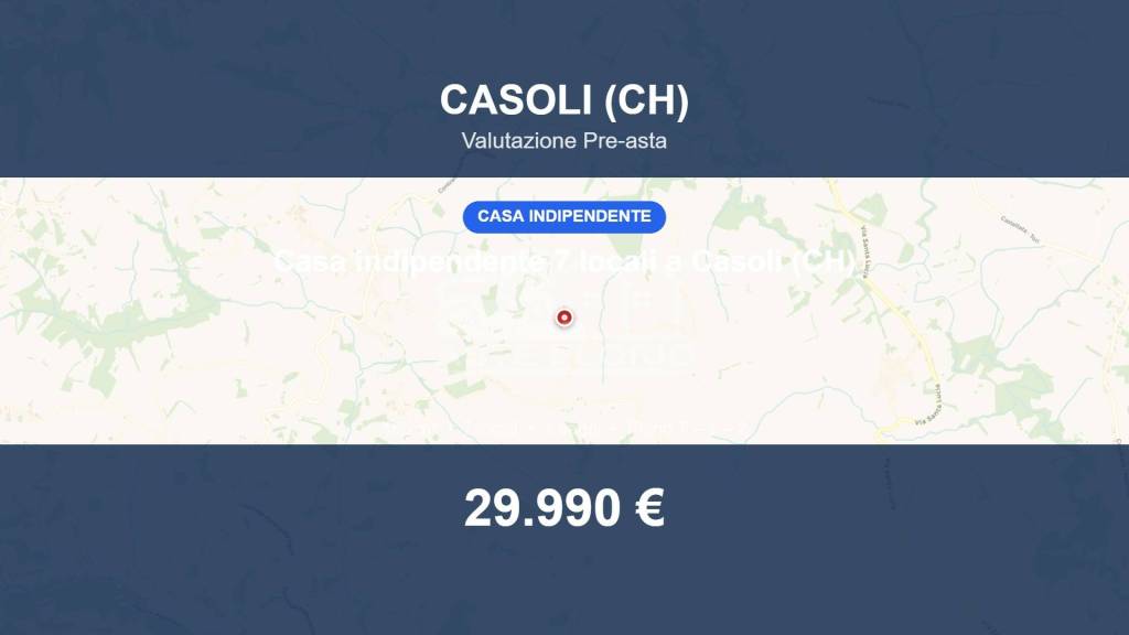 casa indipendente in vendita a Casoli in zona Verratti