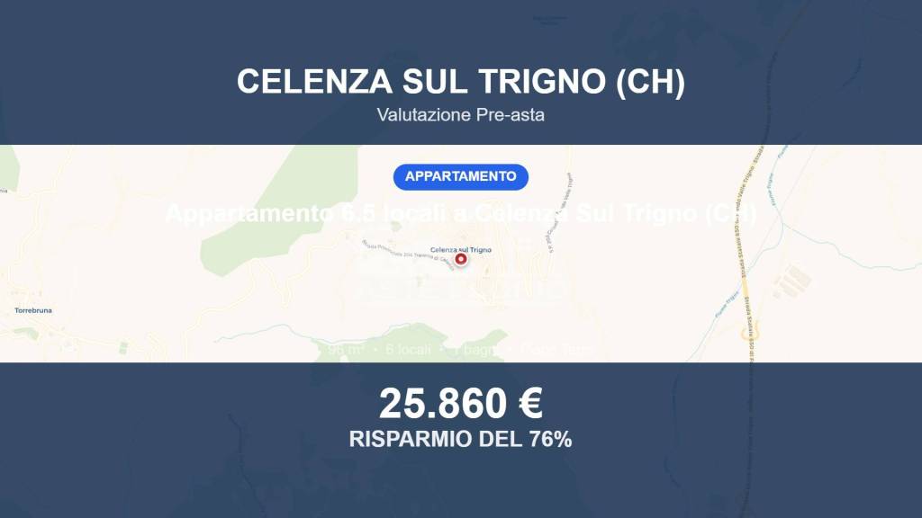 appartamento in vendita a Celenza sul Trigno
