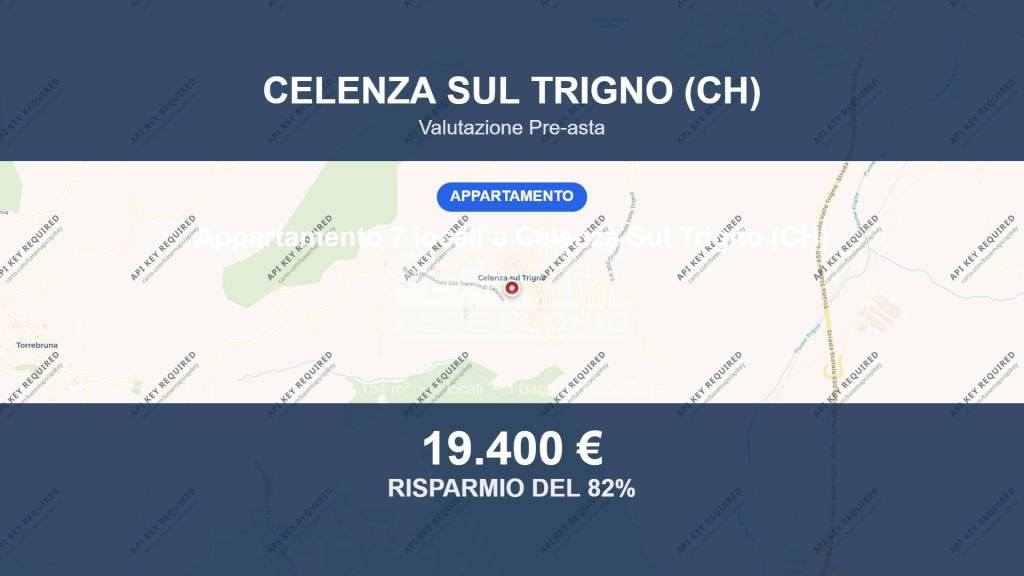 appartamento in vendita a Celenza sul Trigno