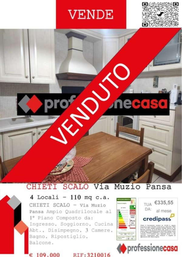 appartamento in vendita a Chieti in zona Chieti Scalo