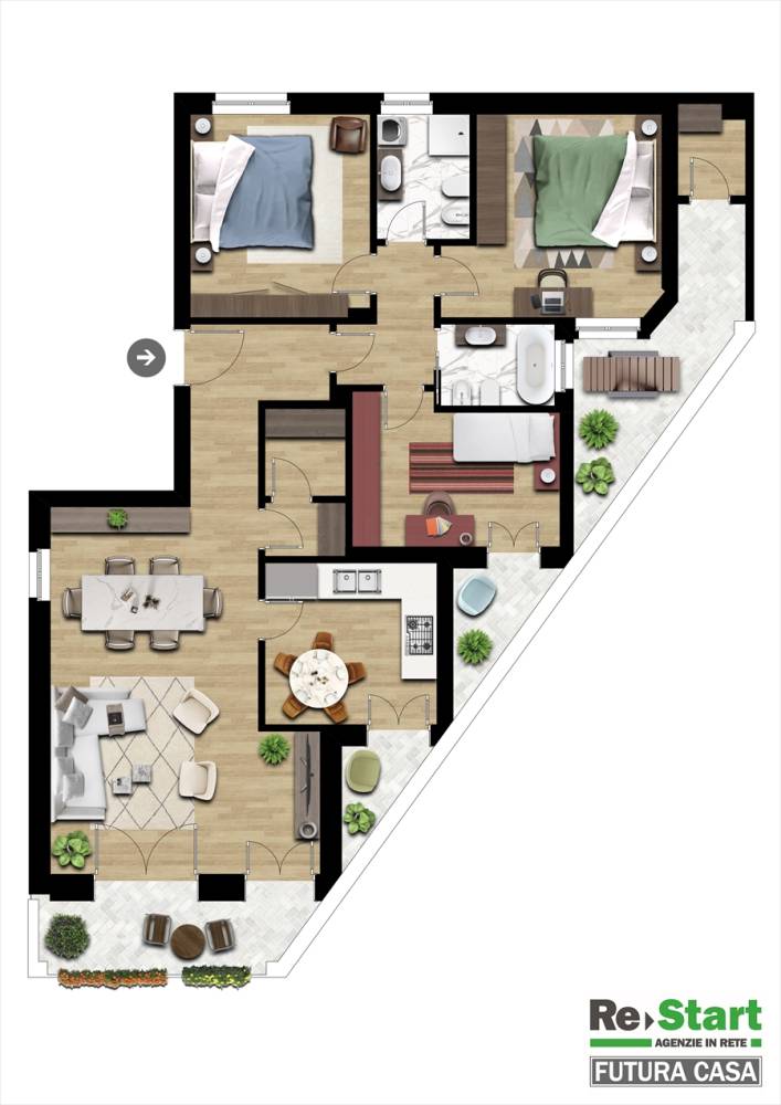 appartamento in vendita a Chieti