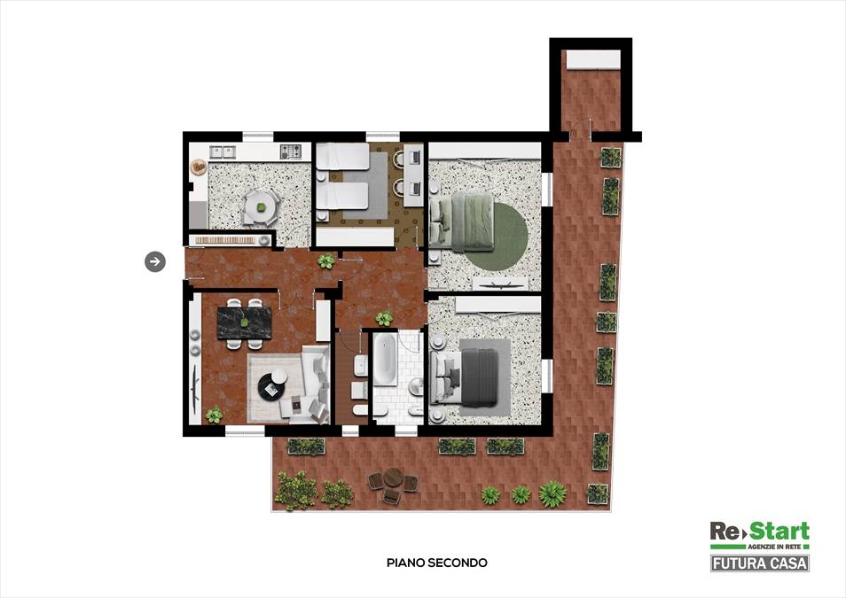 appartamento in vendita a Chieti in zona Sant'Anna