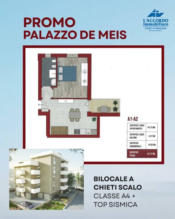 appartamento in vendita a Chieti in zona Chieti Scalo