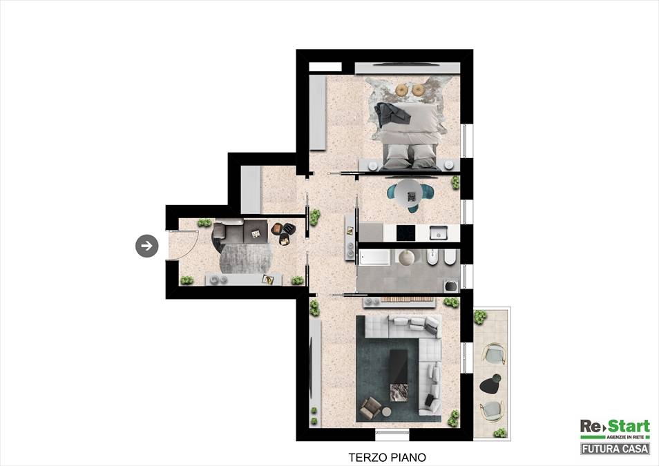 appartamento in vendita a Chieti