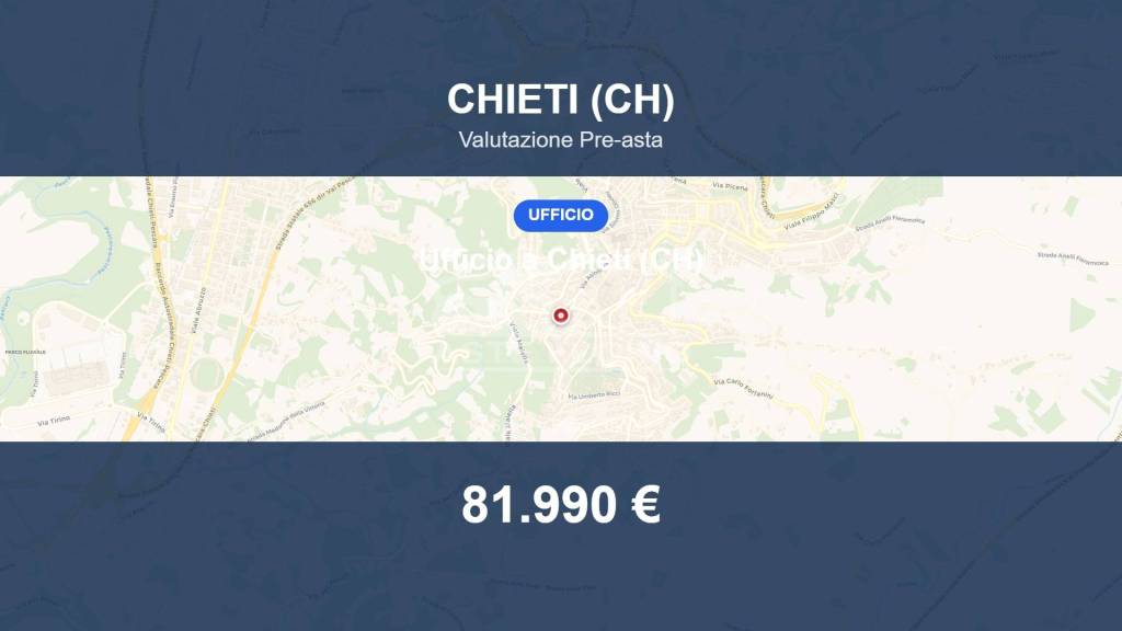 ufficio in vendita a Chieti in zona Madonna degli Angeli