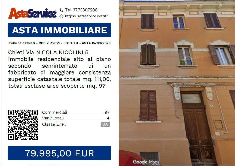 appartamento in vendita a Chieti