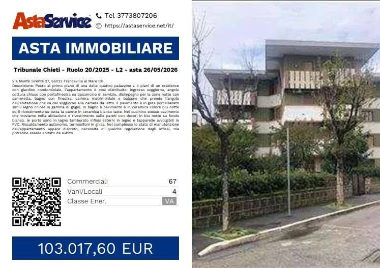 appartamento in vendita a Francavilla al Mare