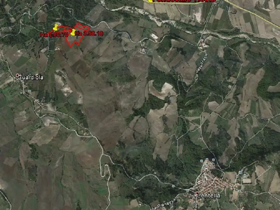 terreno agricolo in vendita a Fresagrandinaria in zona Guardiola
