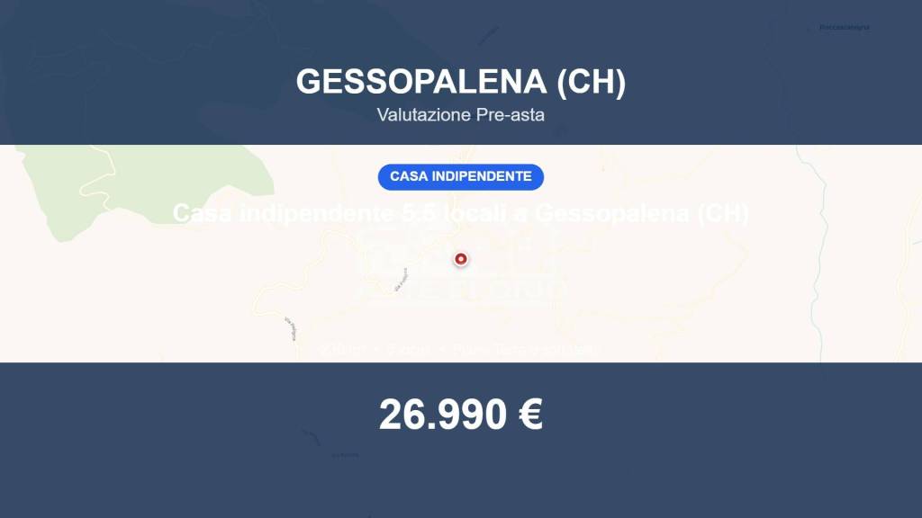 casa indipendente in vendita a Gessopalena in zona Coccioli