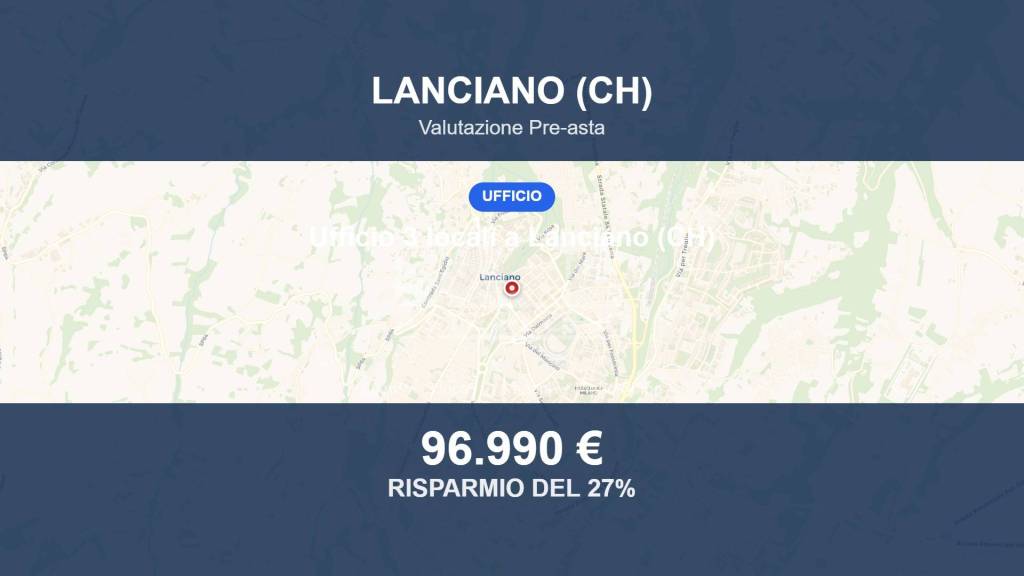 ufficio in vendita a Lanciano in zona Sant'Egidio