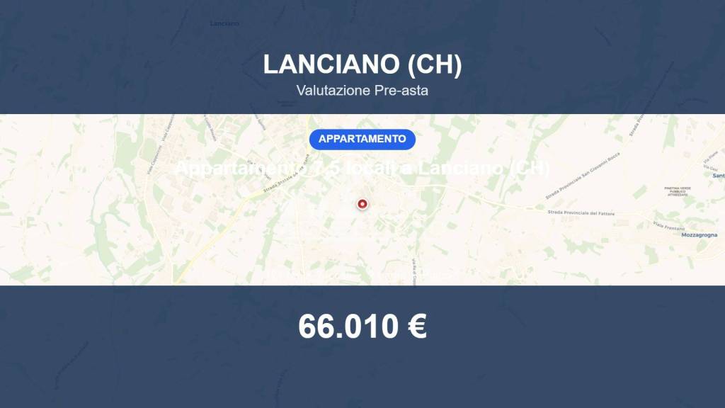 appartamento in vendita a Lanciano in zona Villa Andreoli