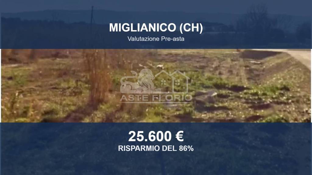 terreno agricolo in vendita a Miglianico in zona Cerreto