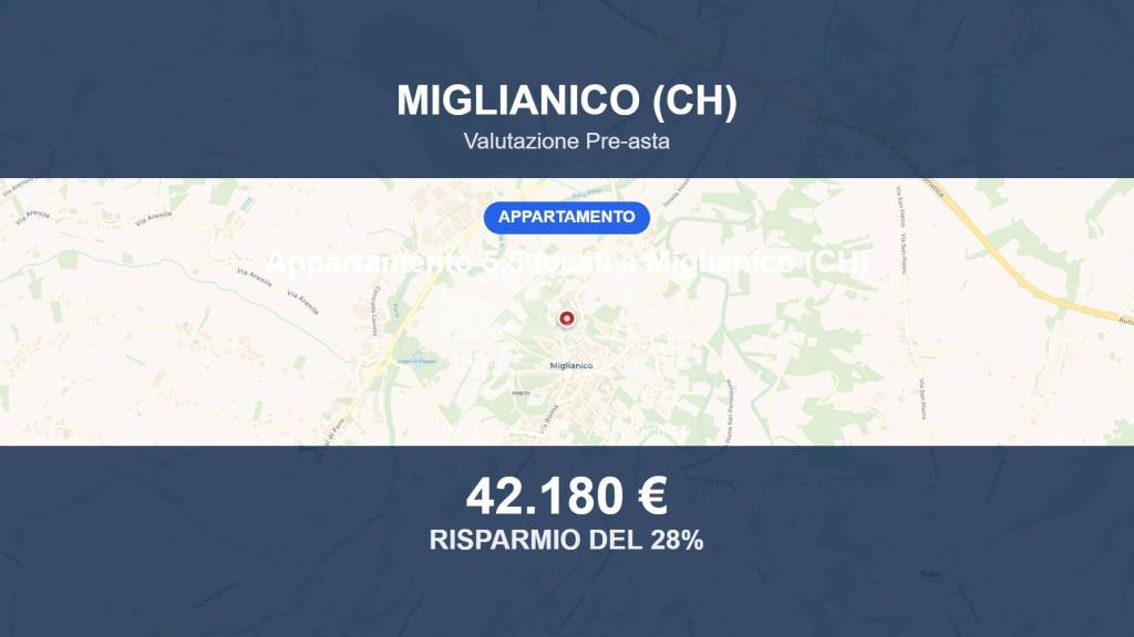 appartamento in vendita a Miglianico in zona Cagialone