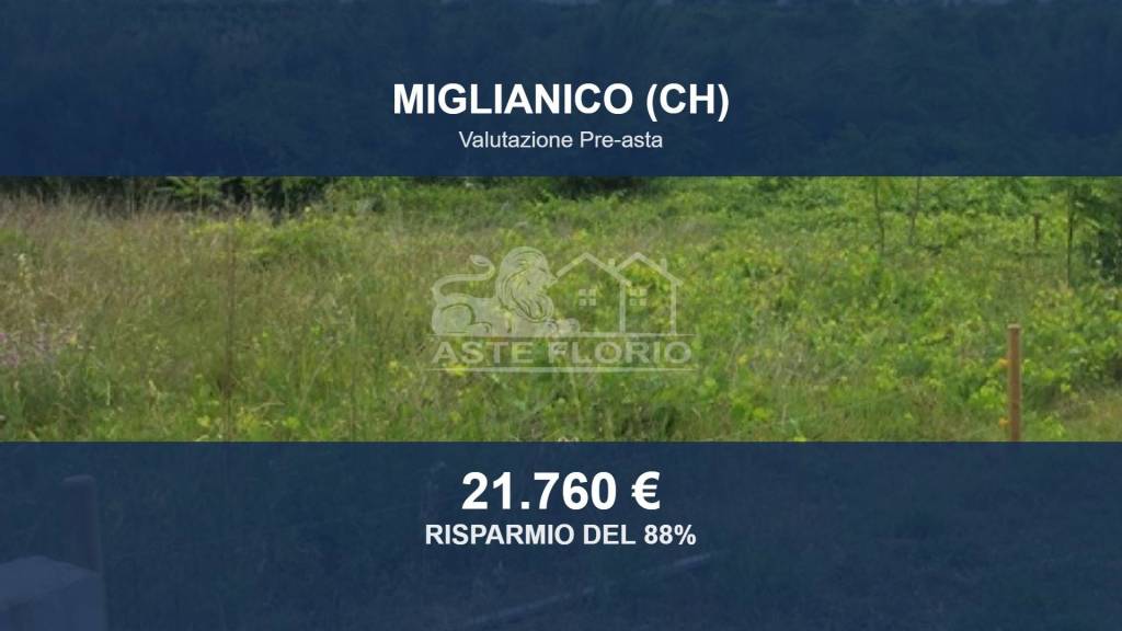 terreno agricolo in vendita a Miglianico in zona Cerreto
