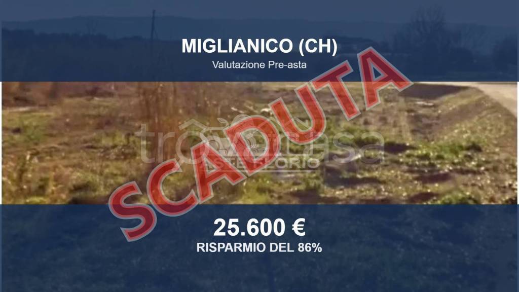 terreno agricolo in vendita a Miglianico in zona Cerreto