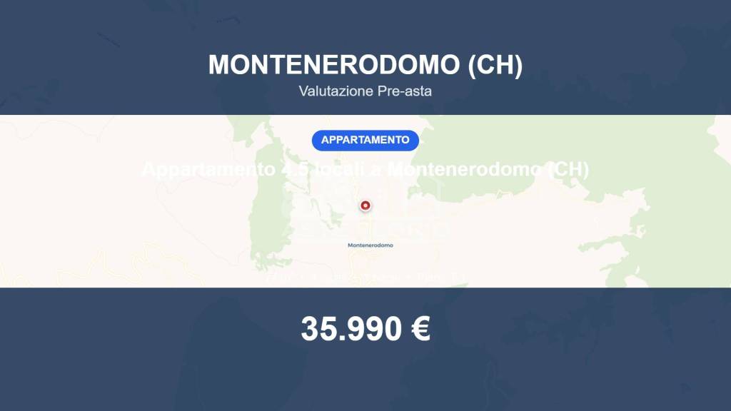 appartamento in vendita a Montenerodomo