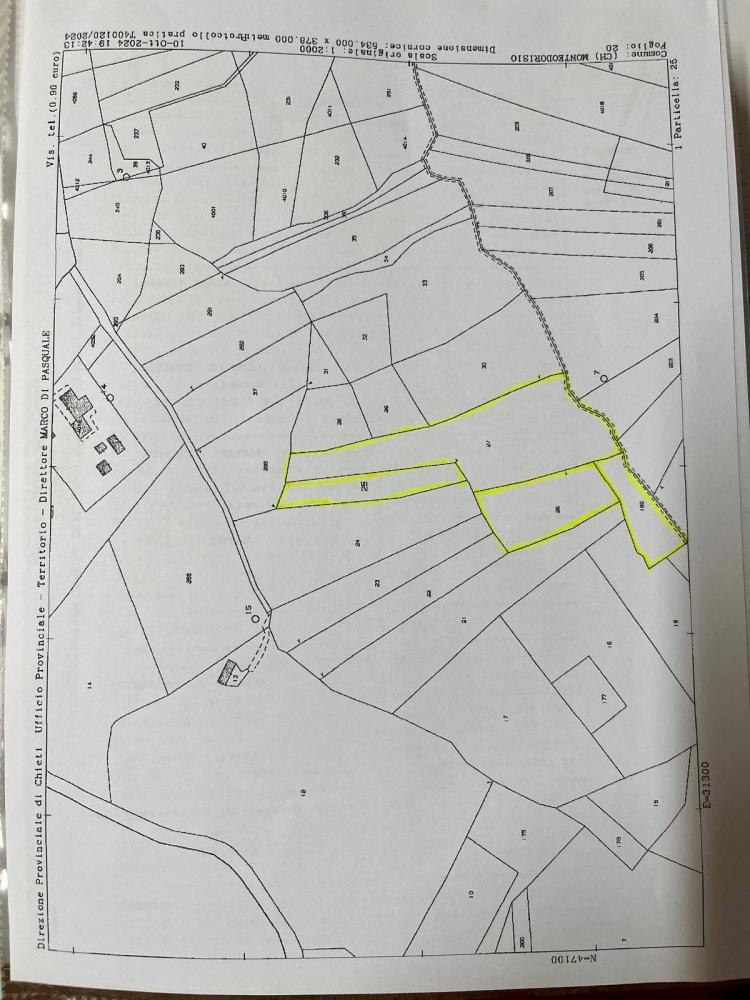 terreno agricolo in vendita a Monteodorisio