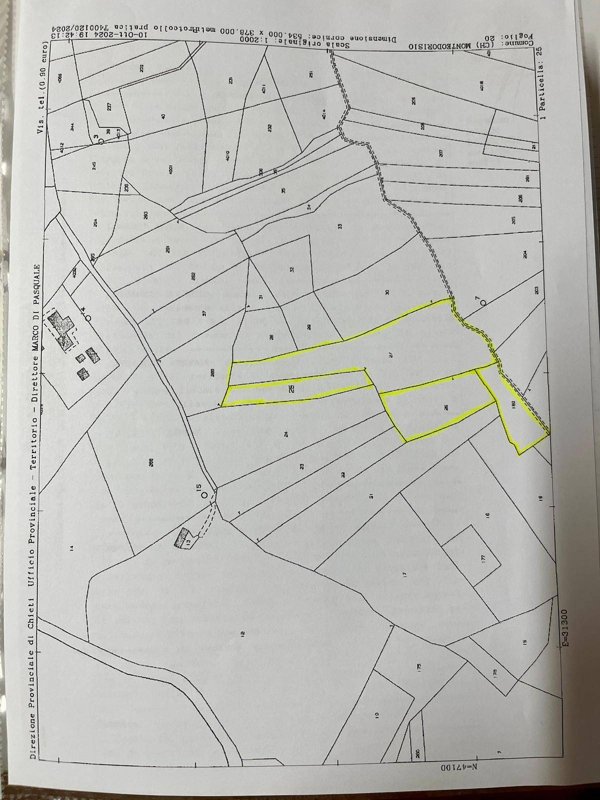 terreno agricolo in vendita a Monteodorisio