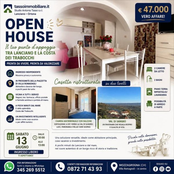 casa indipendente in vendita a Mozzagrogna in zona Villa Romagnoli