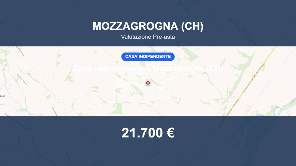 casa indipendente in vendita a Mozzagrogna in zona Fonte della Noce