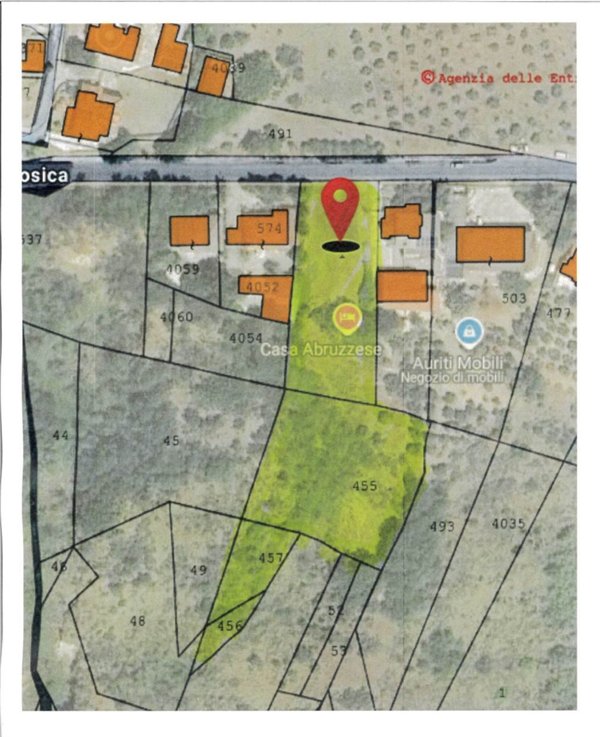 terreno agricolo in vendita ad Orsogna