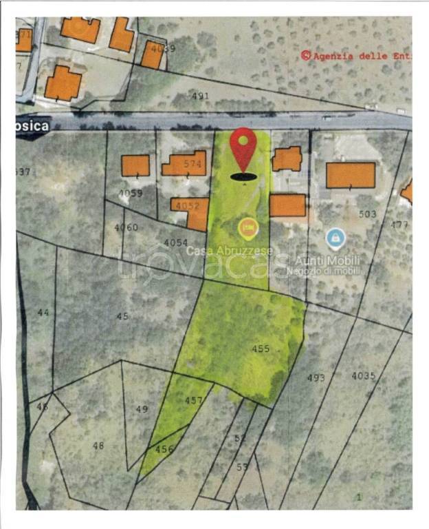 terreno agricolo in vendita ad Orsogna