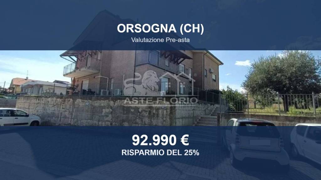 appartamento in vendita ad Orsogna in zona Sterparo