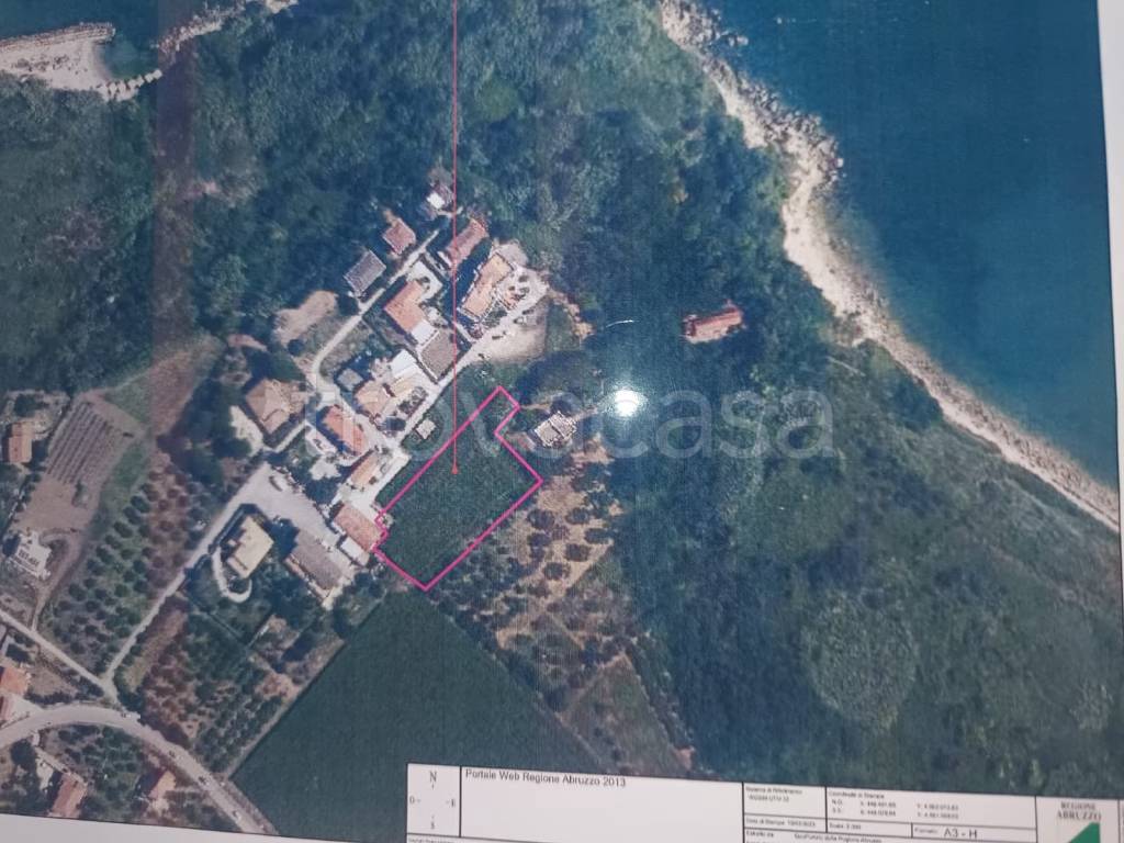 terreno agricolo in vendita ad Ortona in zona Torre Mucchia