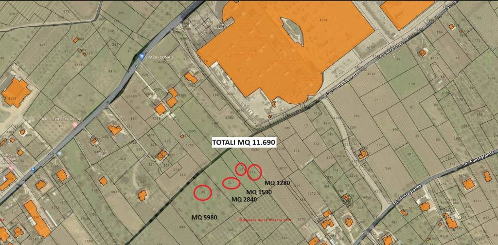 terreno agricolo in vendita ad Ortona in zona Caldari