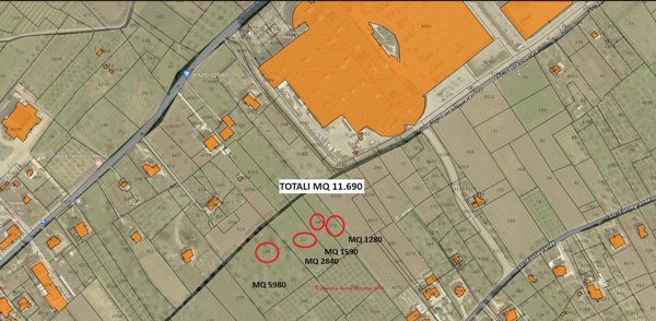 terreno agricolo in vendita ad Ortona in zona Caldari