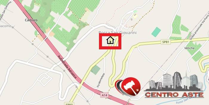 appartamento in vendita a Rocca San Giovanni in zona Perazza