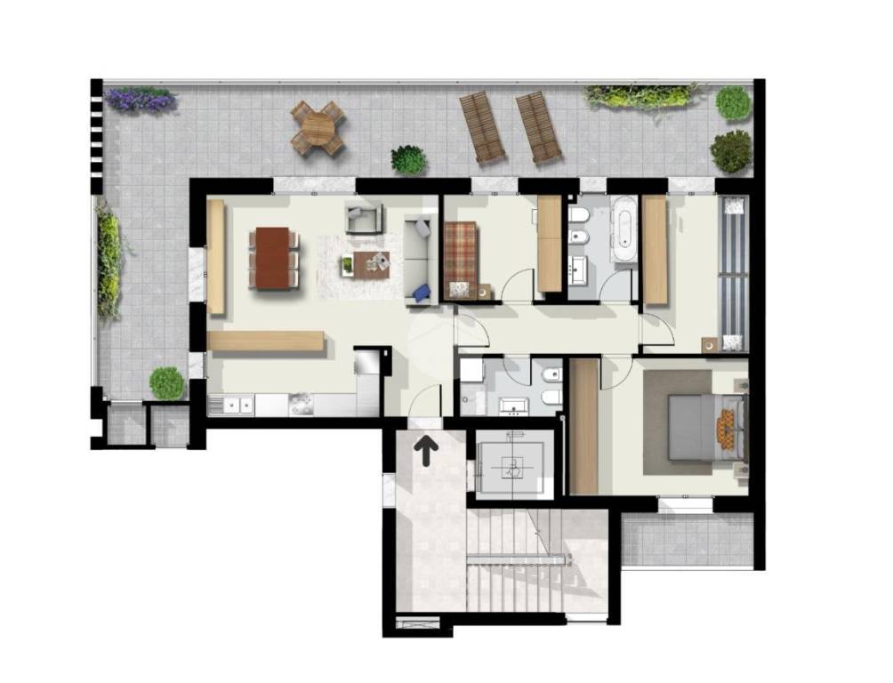 appartamento in vendita a San Giovanni Teatino in zona Sambuceto