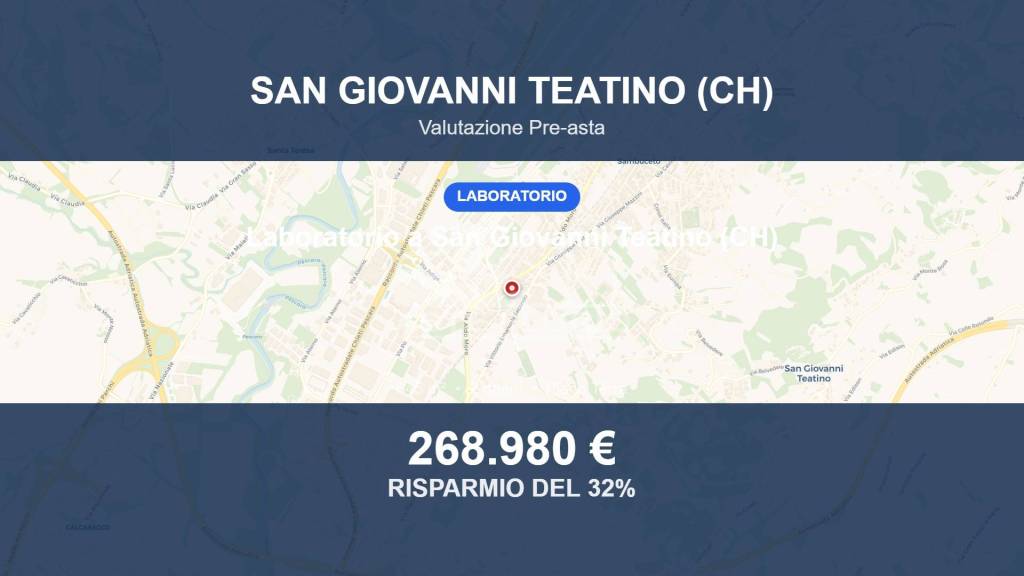 negozio in vendita a San Giovanni Teatino in zona Sambuceto