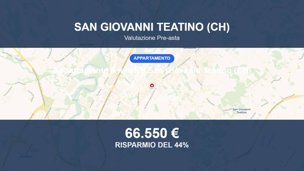 appartamento in vendita a San Giovanni Teatino in zona Sambuceto