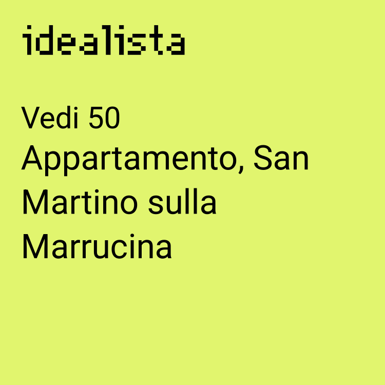 appartamento in vendita a San Martino sulla Marrucina