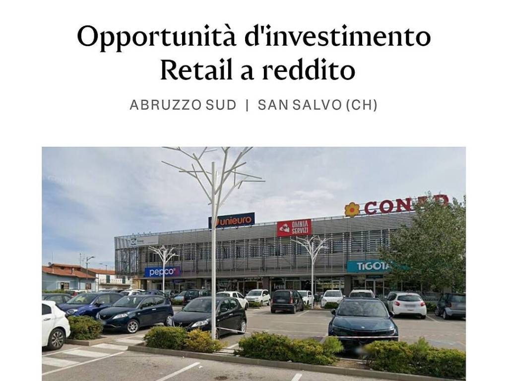 negozio in vendita a San Salvo