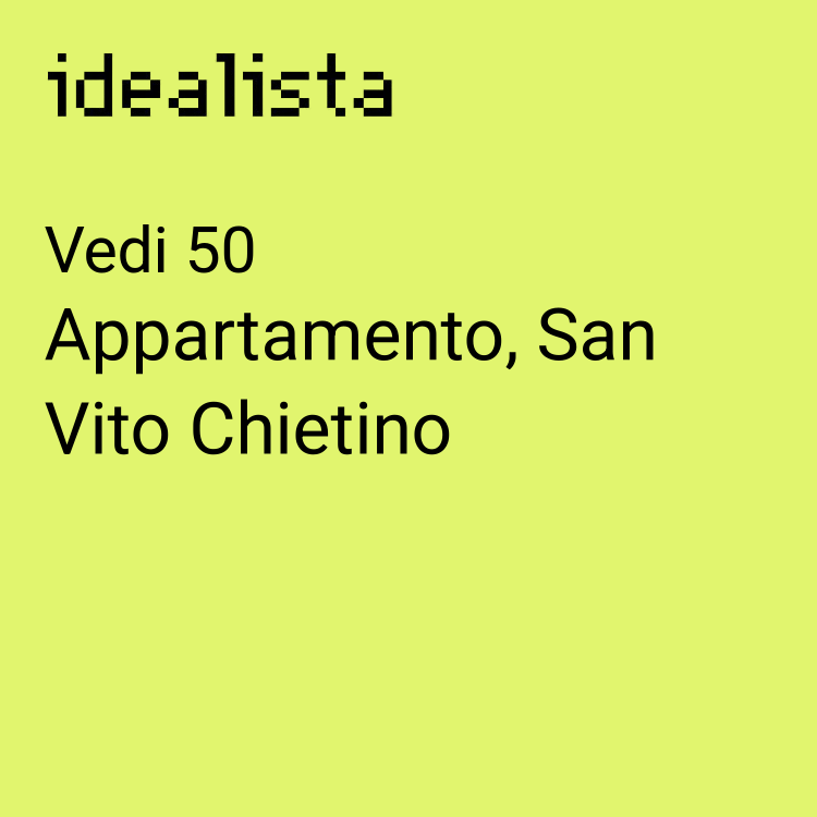 appartamento in vendita a San Vito Chietino